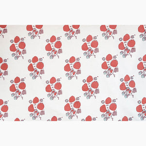Alvin Papaya Linen Fabric