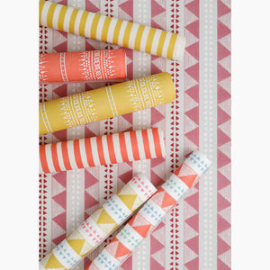 Bela Stripe Gold Wallpaper