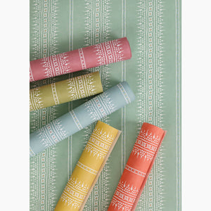 Bela Stripe Gold Wallpaper