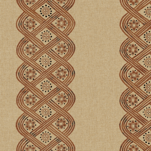 Caryatid Braid Papyrus Grasscloth Wallpaper