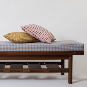Checkmate Guava Fabric