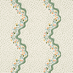 Chintz Caroline Green Fabric