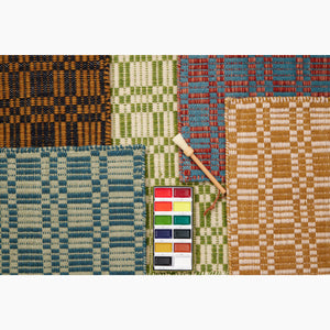 Coco Grid Peridot Rug