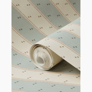 Cross Stitch Porcelain Wallpaper