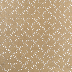 Frogspawn Gold and White Fabric