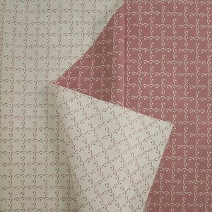 Frogspawn Old Pink and White Fabric