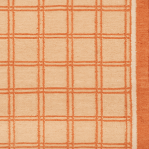 Gigi Grid Coral Rug