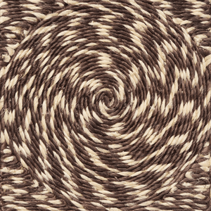 Lurik Twist Earth Rug