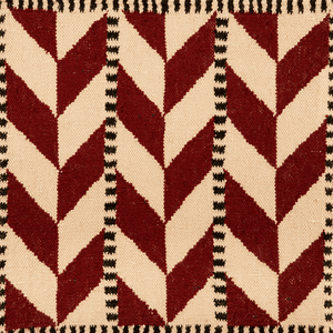 Madrid Stripe Cottage Red Rug