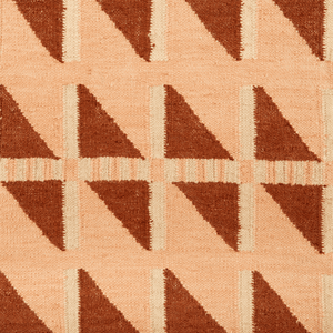 Merino Kilim Triangle Camel Rug