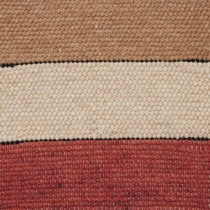 Olbia Stripe Brick Rug