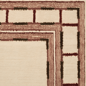 Rivendale Border Boysenberry Rug