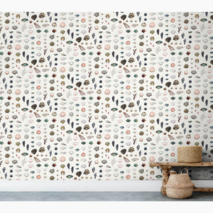 Shellz Foam Wallpaper