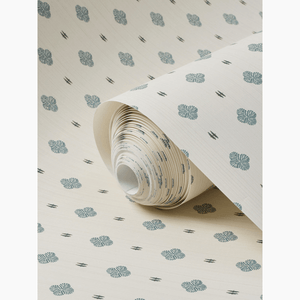 Silvia's Cloth Porcelain Wallpaper