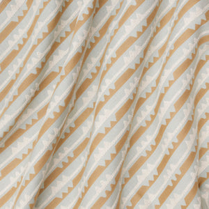 Spindle Stripe Dune Fabric