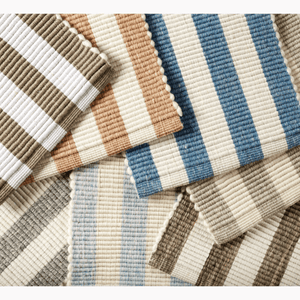 Summertime Stripes Khaki Rug
