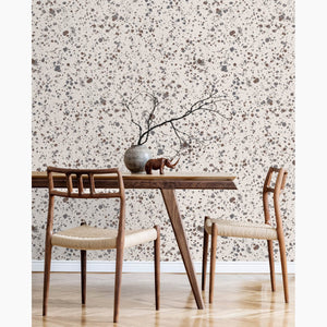 Terrazzo Pyramid Wallpaper