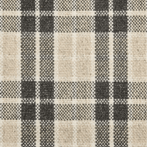 Vineyard Plaid Ebony Rug