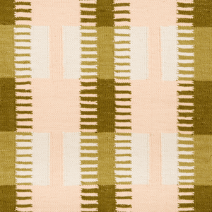 Zippy Green & Pink Rug