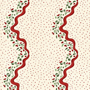 Chintz Caroline Red Fabric