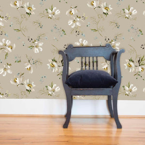 Cosmos Linen Wallpaper