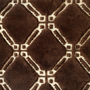 Moroccan Ironwork Brown Rug