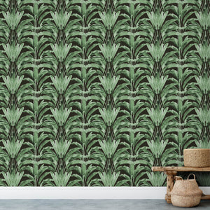 Palms Noir Wallpaper