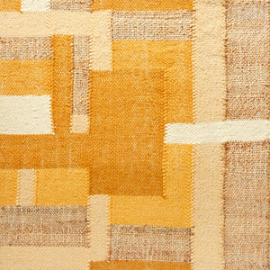 Patchwork Yellow Marigold Rug