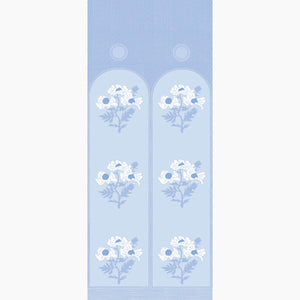 Poppies Periwinkle Wallpaper