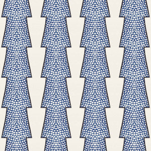 Spot & Arrow Blue Wallpaper
