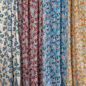 Tropics Plum Fabric