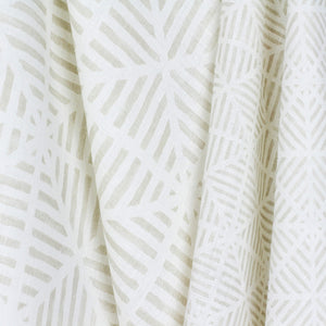 Envelope Stripe Bone Fabric
