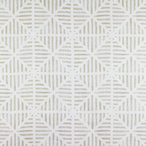 Envelope Stripe Bone Fabric