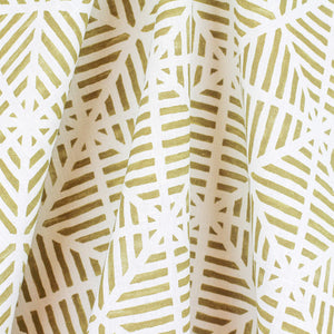 Envelope Stripe Ochre Fabric