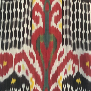 Muska Red Adras Fabric